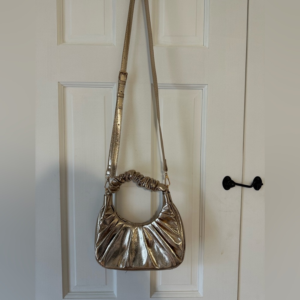 Urban Expressions Metallic Shoulder Bag